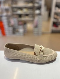 Bej Kelebek Toka Triko Babet