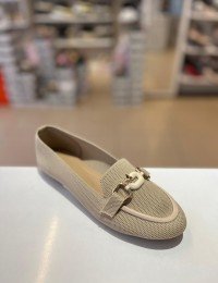 Bej Kelebek Toka Triko Babet