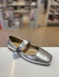 Gümüş Gold Kelebek Toka Balerin Babet