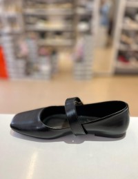 Siyah Gold Kelebek Toka Balerin Babet