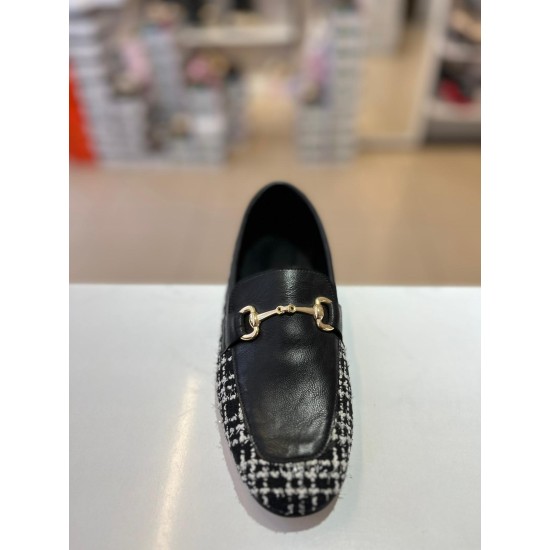 Siyah Gold Tokalı Channel Babet