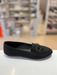 Siyah Kelebek Toka Triko Babet