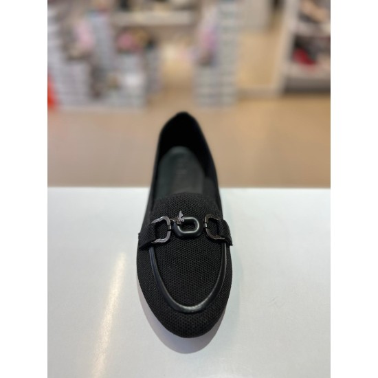 Siyah Kelebek Toka Triko Babet