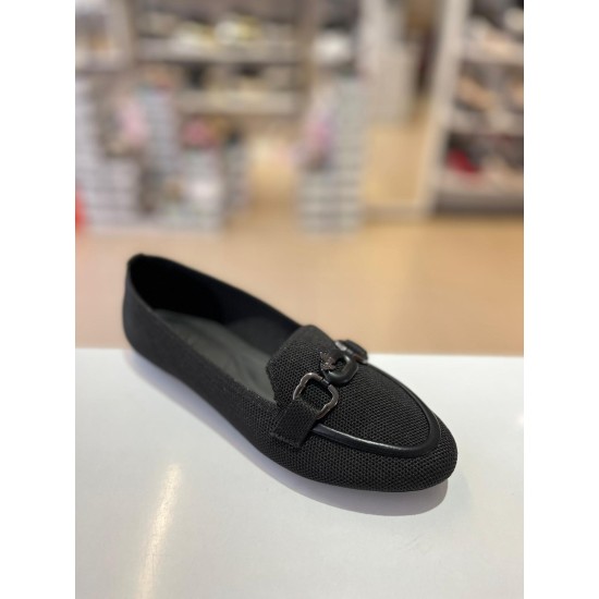 Siyah Kelebek Toka Triko Babet