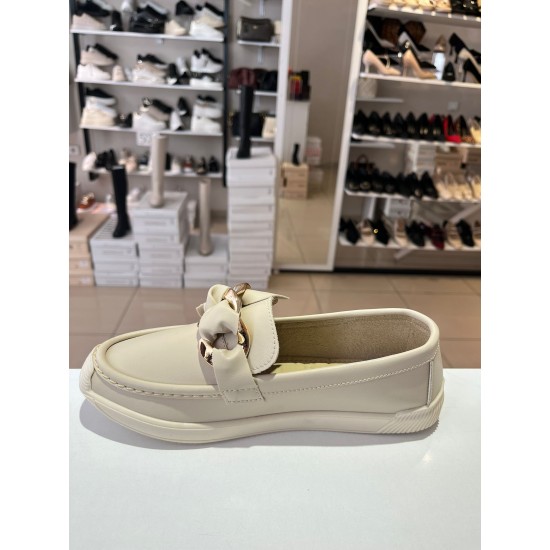 Bej Ortopedik Taban Düz Taban Sarma Babet