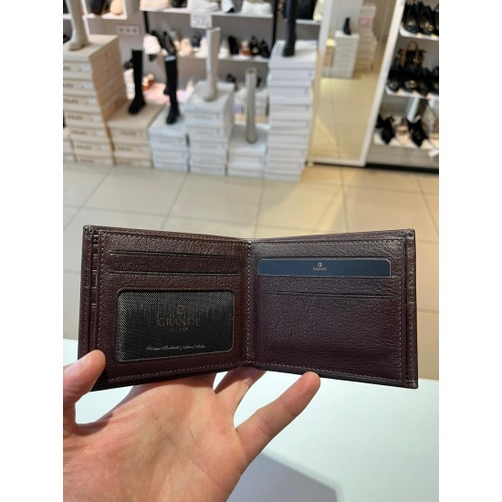 Acı Kahve Erkek Grande Deri Cüzdan