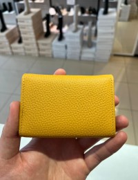 Sarı Mıknatıslı Grande Kadın Deri Kartlık