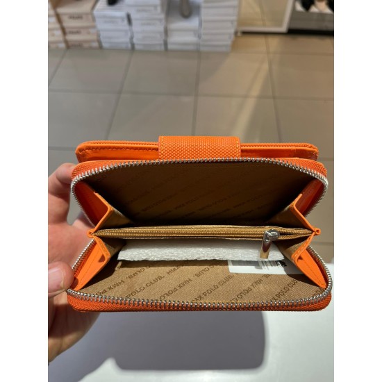Turuncu Mıknatıslı Hmx Polo Şans Cüzdanı