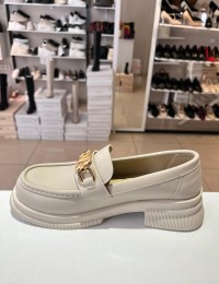 Bej Ortopedik Taban V Toka Loafer