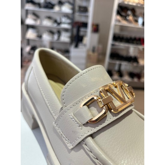 Bej Ortopedik Taban V Toka Loafer