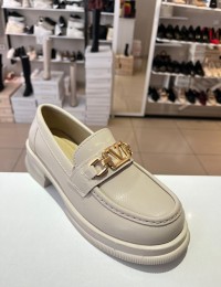 Bej Ortopedik Taban V Toka Loafer