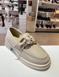 Bej Ortopedik Taban Sarma Loafer