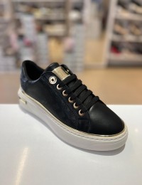 Siyah Gold Detay Damgalı Spor Ayakkabı