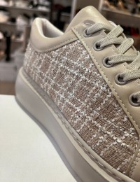 Bej Channel Spor Ayakkabı