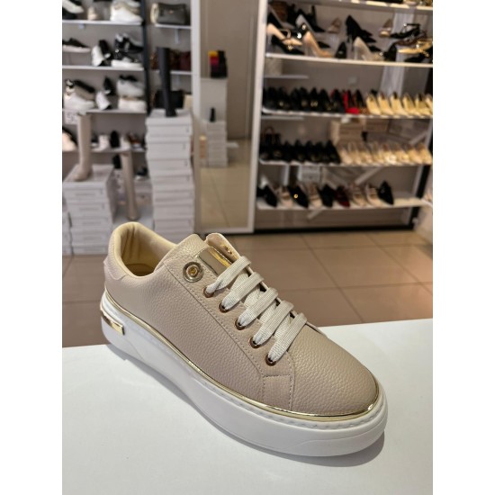 Bej Gold Detay Spor Ayakkabı