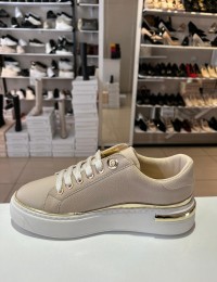 Bej Gold Detay Spor Ayakkabı