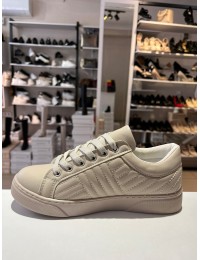 Bej Kapitone Spor Ayakkabı