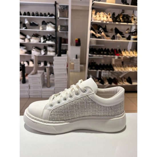 Beyaz Channel Spor Ayakkabı