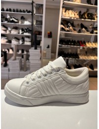 Beyaz Kapitone Spor Ayakkabı