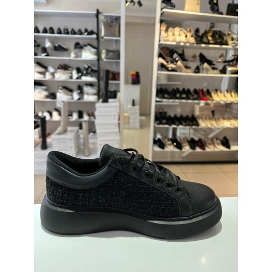 Siyah Channel Spor Ayakkabı