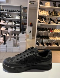 Siyah Kamuflaj Spor Ayakkabı